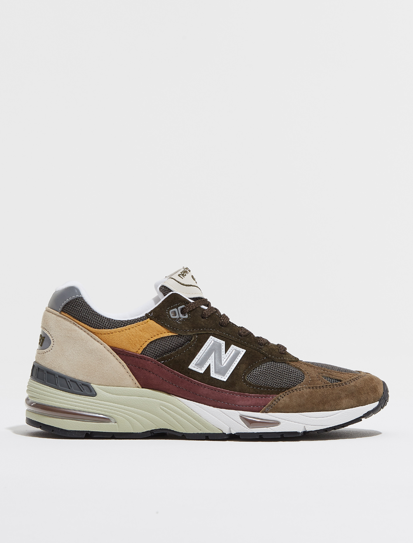 M 991 'Made in England' Sneaker Brown & Green