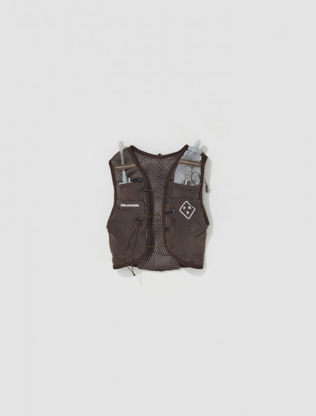 Salomon - x Pas Normal Studios Active Skin Vest in Black Coffee - LC2089000