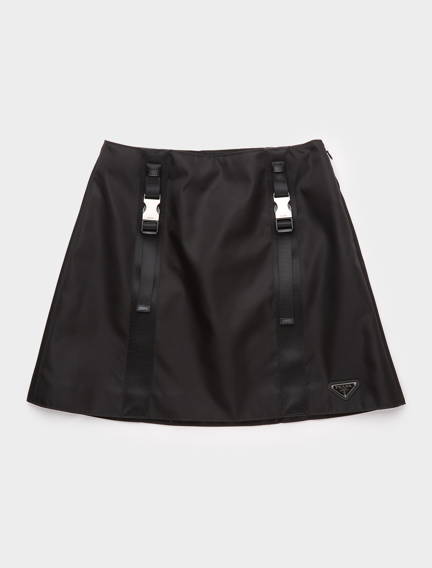 Prada Re-Nylon Skirt with Woven Straps | Voo Store Berlin | Worldwide