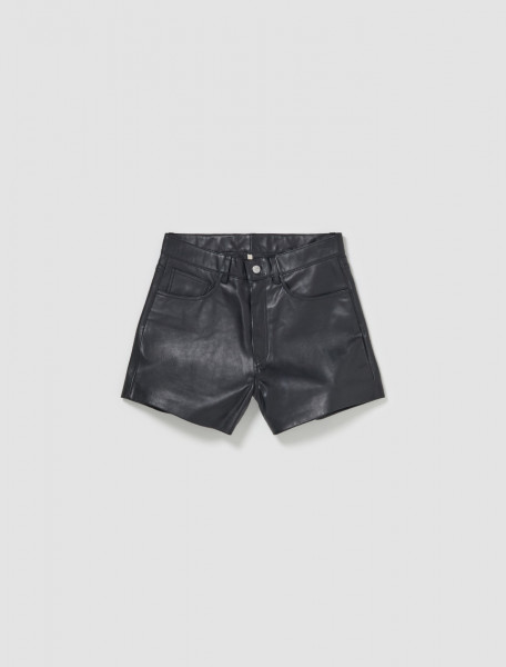 Sunflower - Leather Shorts in Black - 6019