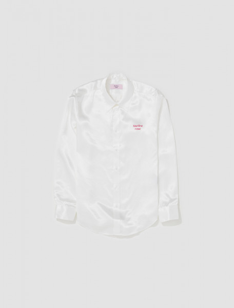 Martine Rose - Classic Shirt in Off-White - MRAW23401D