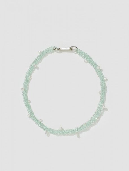 SIMONE ROCHA   TWISTED NECKLACE IN MINT   NKS31 0903