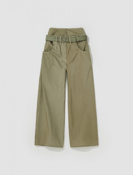 Diesel - P-Illin Trousers in Covert Green - A08710-0KGAW-5JX