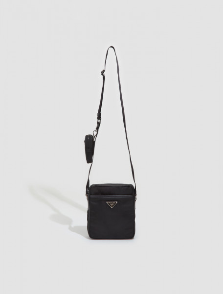Prada - Re-Nylon and Saffiano Shoulder Bag in Black - 2VH112_2DMH_F0002