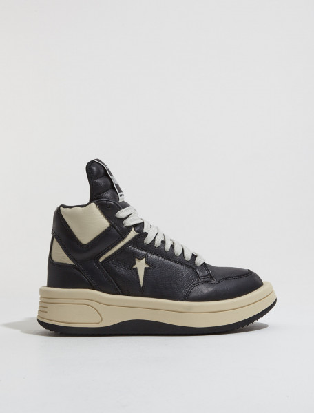 Converse x Rick Owens TURBOWPN Mid Sneakers in Black - A03945C