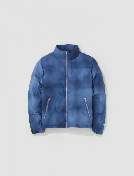 STÜSSY   RECYCLED NYLON DOWN PUFFER JACKET IN WASHED NAVY   115673