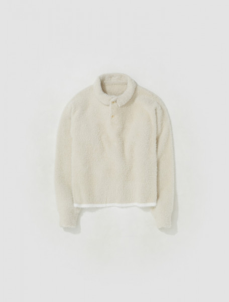 JACQUEMUS   LE POLO NEVE IN OFF WHITE   216KN601 2390 110