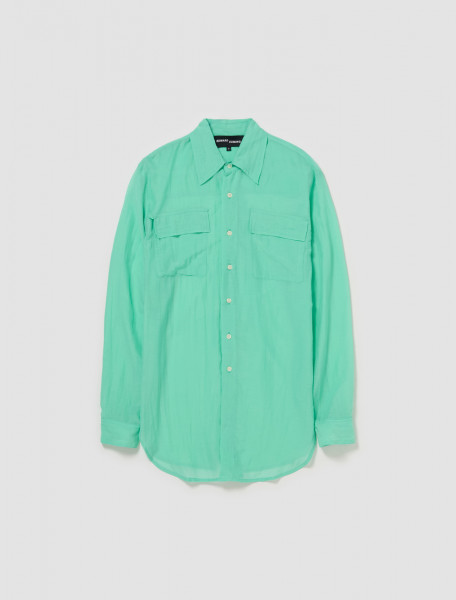Edward Cuming - Classic Shirt in Aqua Green - SS24-S27B