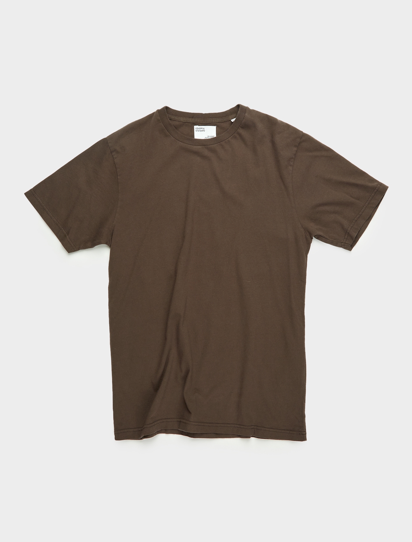 Colorful Standard Classic Organic T-Shirt in Coffee Brown | Voo Store ...