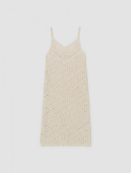 Jil Sander - Spaghetti Dress in White Stone - J02CT0331