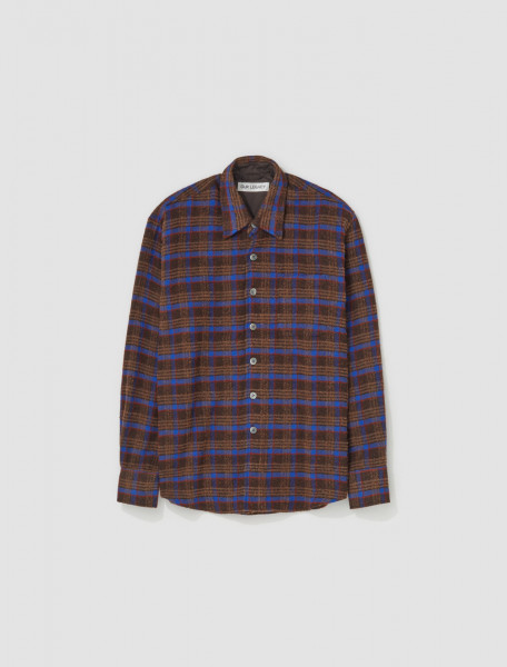 Our Legacy - Above Shirt in Brown Pankow Check - M4232ABP