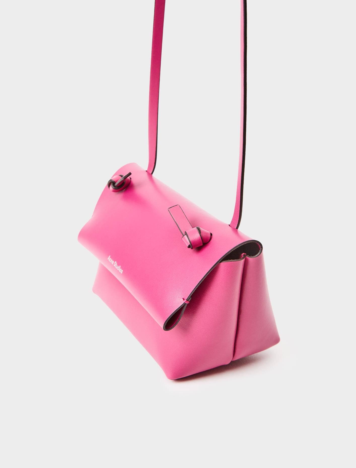 Acne Studios Knotted Strap Purse in Fuchsia Pink | Voo Store Berlin ...