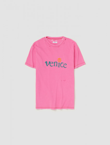 ERL - Venice T-Shirt in Yellow - ERL07T001