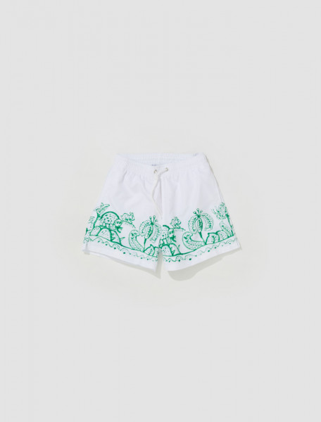 Carne Bollente - Spray on Me! Shorts in White - SS23SWM0101