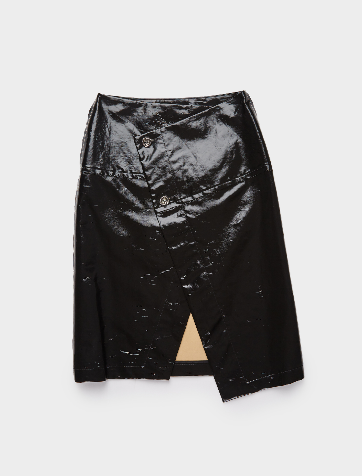 Marni Vinyl Skirt in Black | Voo Store ...
