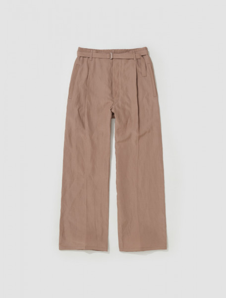 Lemaire - Belted Easy Trousers in Cappuccino - PA1021 LF1022