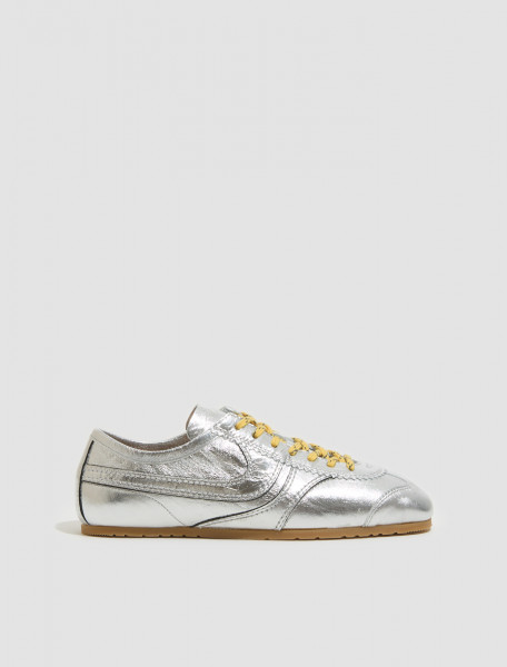 Dries Van Noten - Metallic Sneaker in Silver - WS241-1160-207