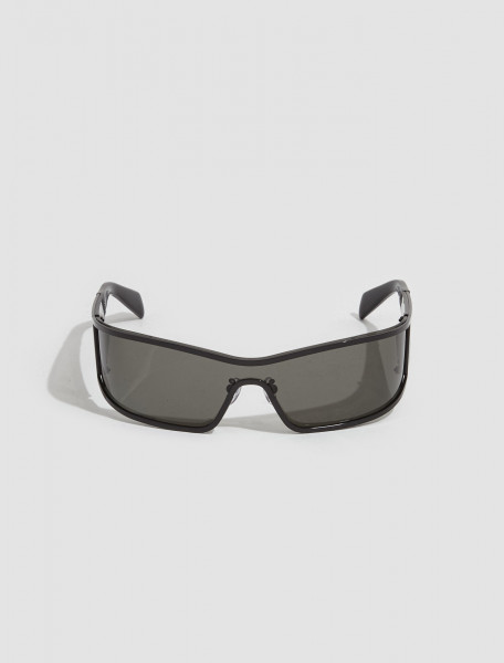 Blumarine - Full Lens Wrap Sunglasses in Black - 4W054A-L0492
