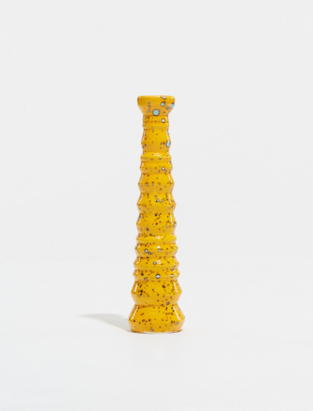 V174 VISO PROJECT CERAMIC CANDLEHOLDER IN YELLOW