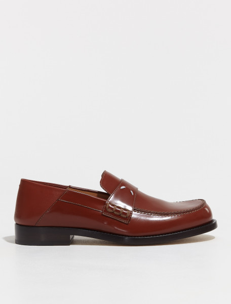 S58WR0090_P2820_T2253 MAISON MARGIELA LOAFERS IN SEQUOIA
