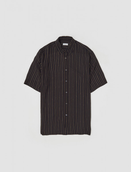 Dries Van Noten - Cassidye Loose Fit Shirt in Black - 231-020708-6137-900