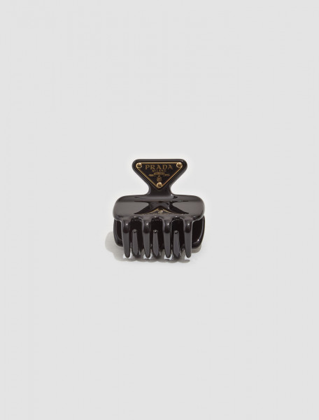 Prada - Metal Claw Clip in Black - 1IF087_K9D_F0002