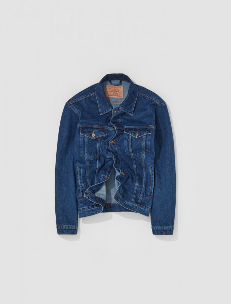 Y Project - Classic Wire Denim Jacket in Navy - JACK76-S24-D22-NAVY