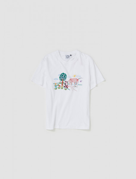 Carne Bollente - Coloring Boots T-Shirt in White - AW23ST0108_White