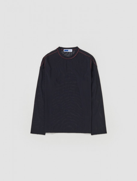 AFFXWRKS - Boxed Mesh Pullover in Black - SS23ML04