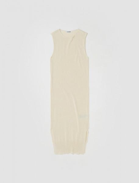 Jil Sander - Woven Dress in Natural - J40CT0112_J15366_107