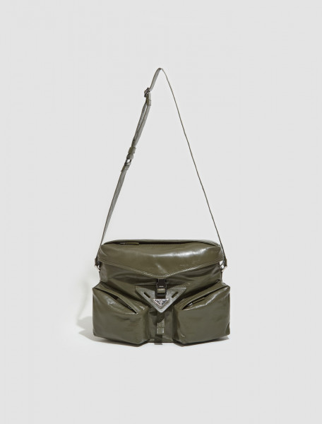 Prada - Leather Shoulder Bag in Loden Green - 2VD062_2CX7_F0466