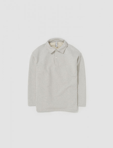 ANOTHER ASPECT - Polo Shirt 1.0 in Light Grey Melange - APSJ_LGM_S