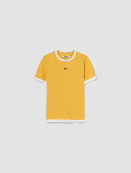Wales Bonner - Horizon T-Shirt in Turmeric - WS24JE05-JE01-300