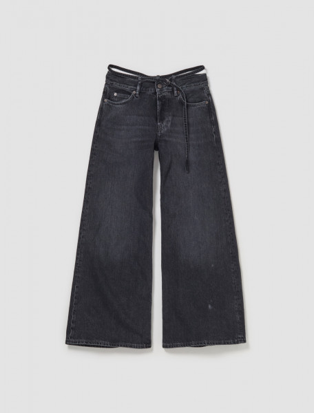 Acne Studios - Regular Fit Jeans - 2004 in Black - A00438-9000