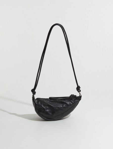 Dries Van Noten - Small Soft Egg Crossbody Bag in Black - 231-021505-101-900