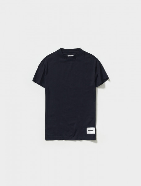 Jil Sander - T-Shirt 3 Pack in Black - JPUU706530_MU248808_001