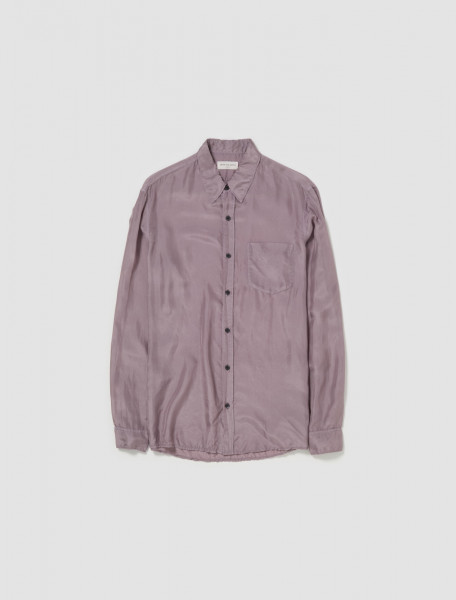 Dries Van Noten - Corbino Shirt in Lilac - 241-020719-8159-403