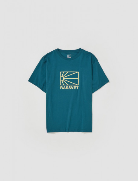 RASSVET - Logo T-Shirt in Green - PACC12T002-Green