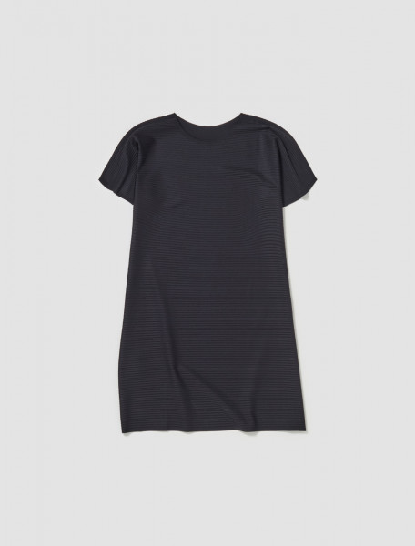 PLEATS PLEASE Issey Miyake - Pleated Tunic in Black - PP46KT652-15