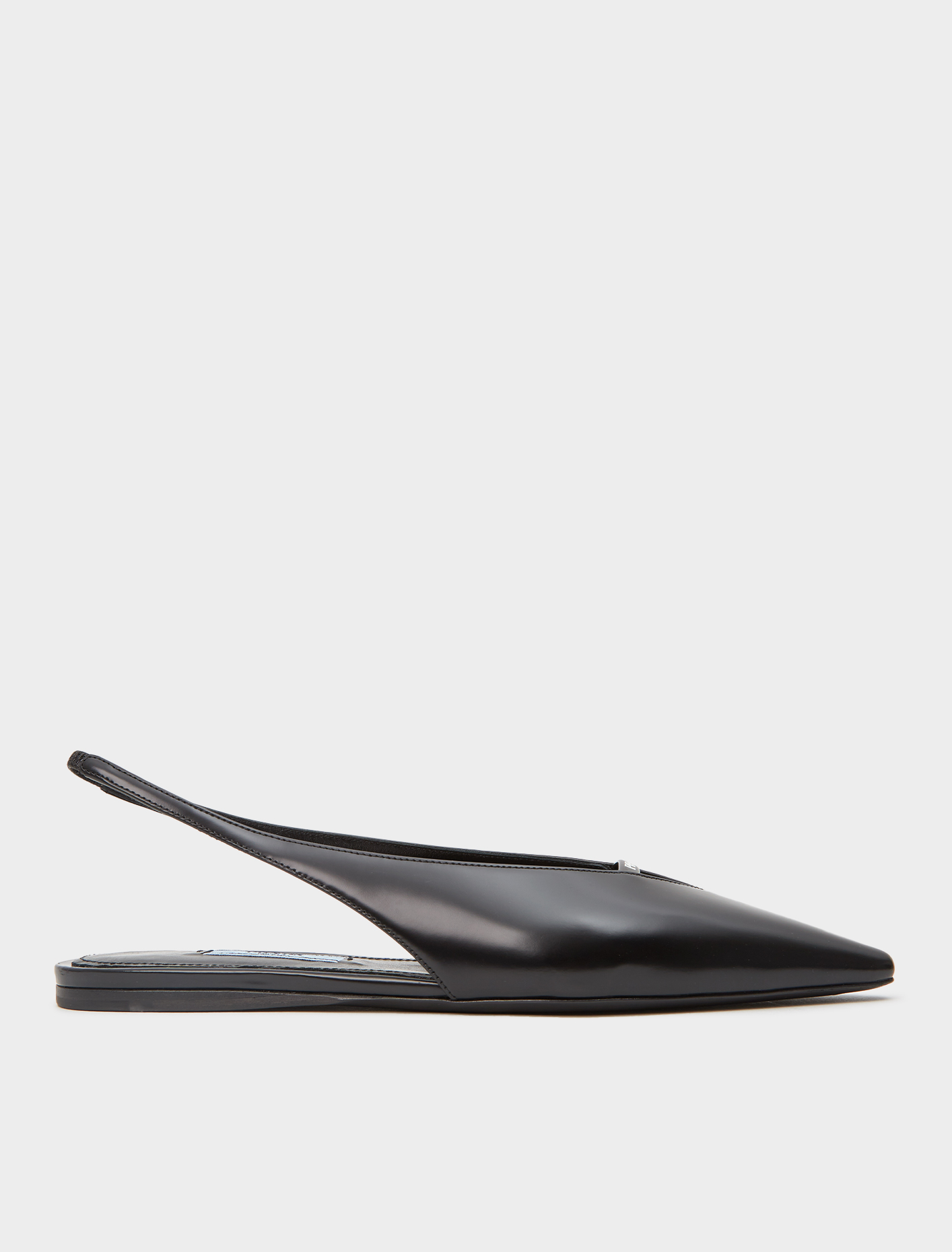 Prada Open-Heel Shoes in Black | Voo Store Berlin | Worldwide Shipping