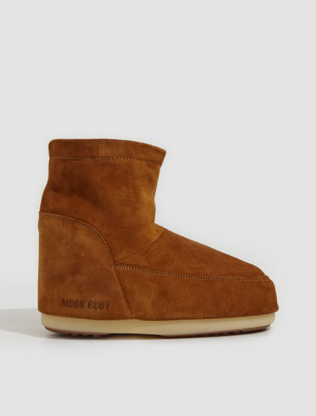 Moon Boot - Moon Boot Icon Low Nolace Suede in Cognac - 14094000