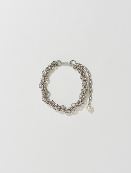 Simone Rocha - Chain Necklace in Pearl - NKS48-0904-PEARL