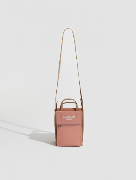 Acne Studios - Papery Nylon Tote Bag in Brown & Pink - C10068-AEV000