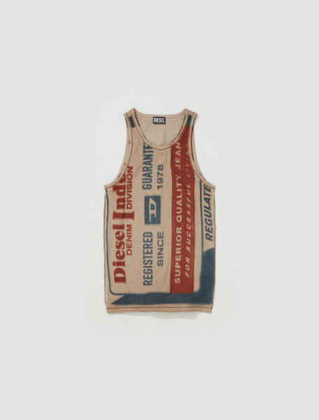 Diesel - T-Lift-G2 Tank Top in Sand - A09273-0SQAD-72V