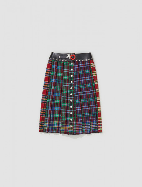 Chopova Lowena - Ellmau Midi Skirt in Red - 3178