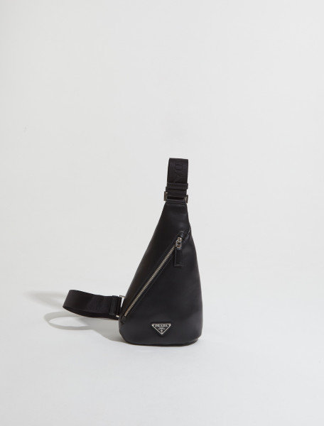 Prada - Cross Leather Bag in Black - 2VZ098_ 2DDJ_F0002