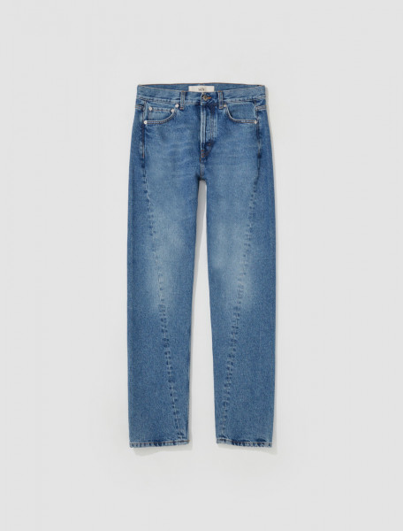 Séfr - Twisted Cut Jeans in Classic Wash - PRESS23TWISTEDCLA28