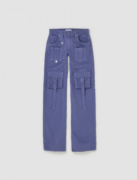 Blumarine - Cargo Jeans in Ultraviolet - 2J104A-N0781
