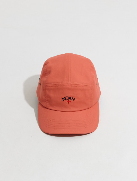 Noah - French Twill Hemmingway Cap in Coral - H080SS23CRL