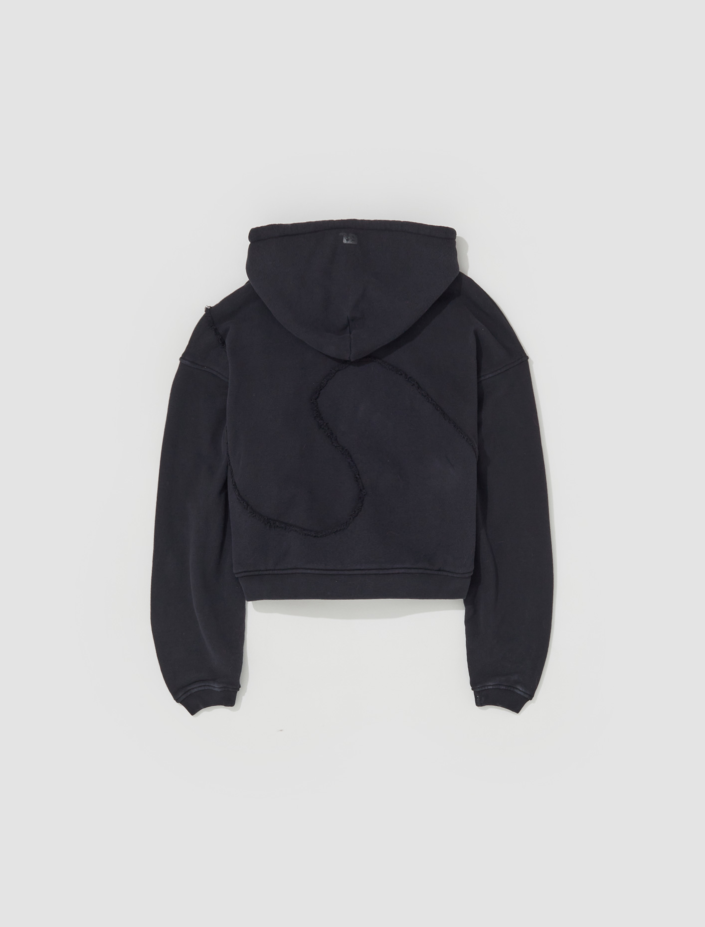 ERL Swirl Premium Fleece Hoodie in Black | Voo Store Berlin | Worldwide